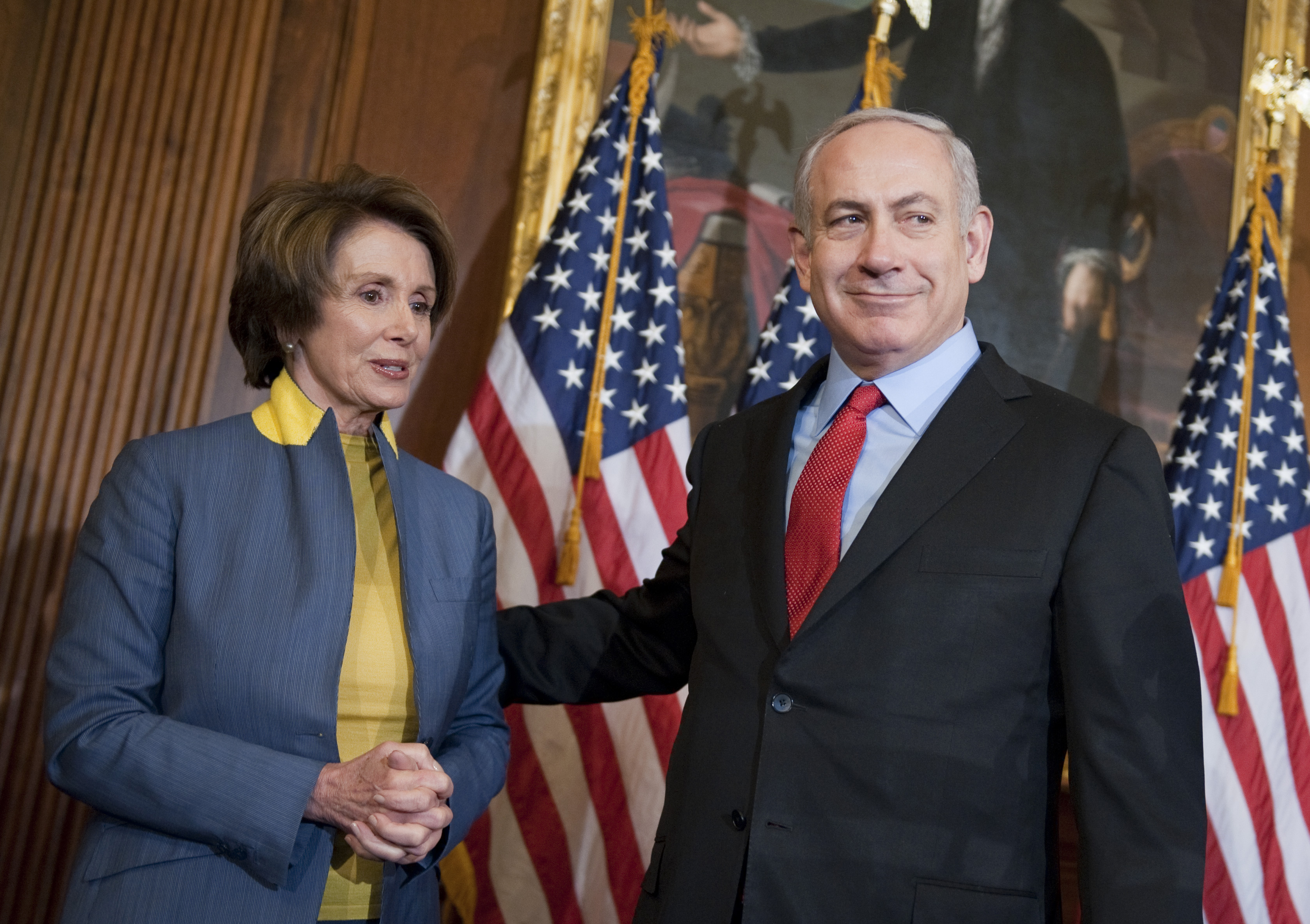 Photo: Nancy Pelosi Calls on Netanyahu to Resign