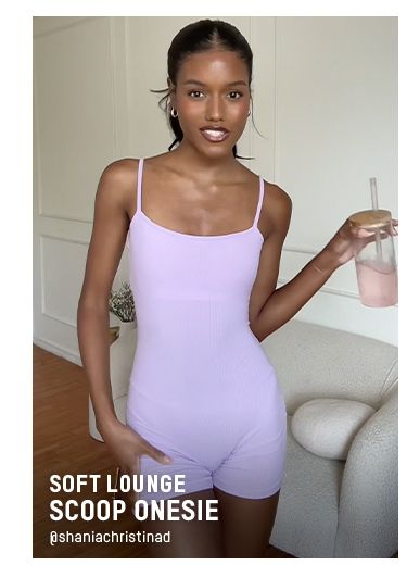 SOFT LOUNGE SCOOP ONESIE