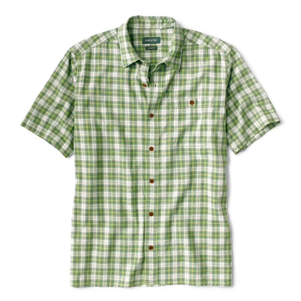 Men's Hemp/TENCEL Stretch Short-Sleeved Shirt