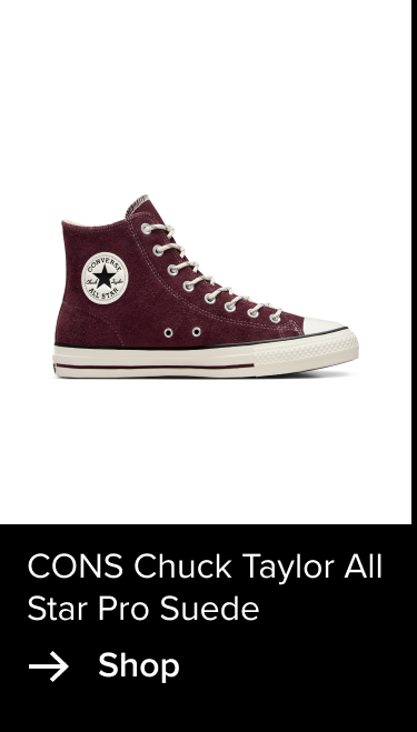 Shop: CONS Chuck Taylor All Star Pro Suede