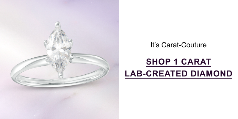 Shop 1 Carat Lab-Created Diamond >