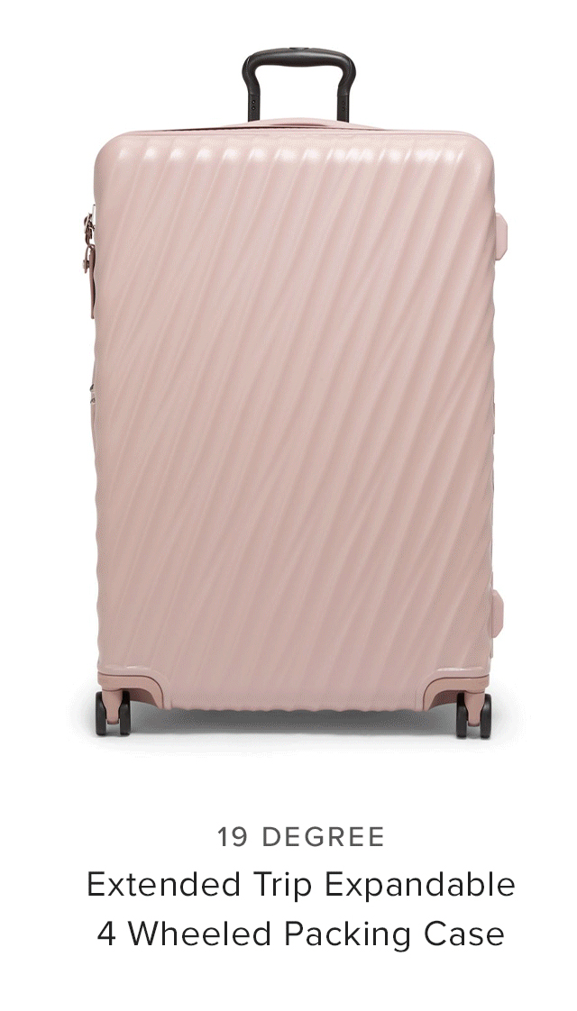 19 Degree: Extended Trip Expandable 4 Wheeled Packing Case