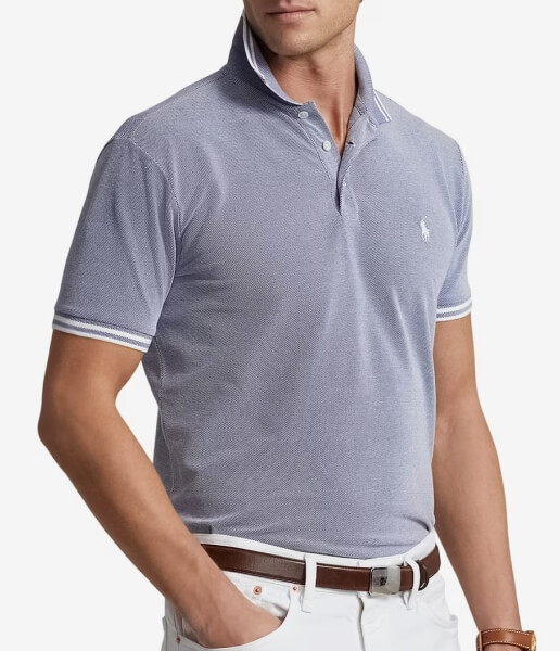 Polo Ralph Lauren Stretch Mesh Tip Polo Shirt Mens