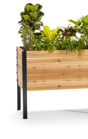 Cedar Planters Raised Garden Bed