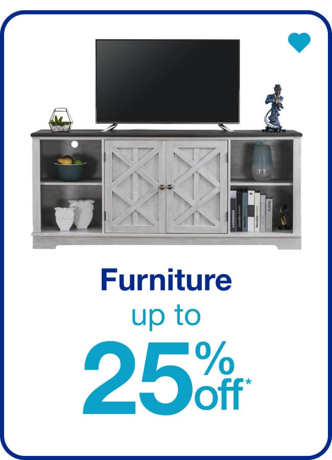 Furniture Up to 25% Off â€” Shop Now!