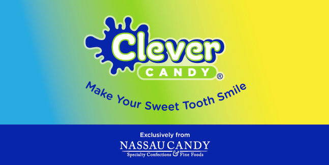 Nassau Candy Clever Candy Powdered Candy Straws