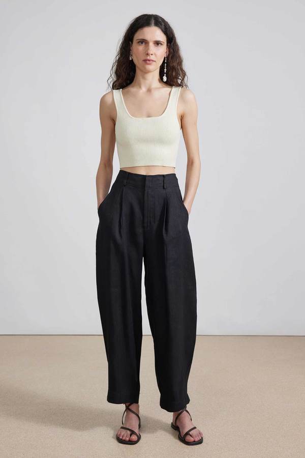 Apiece Apart Bari Crop Trouser