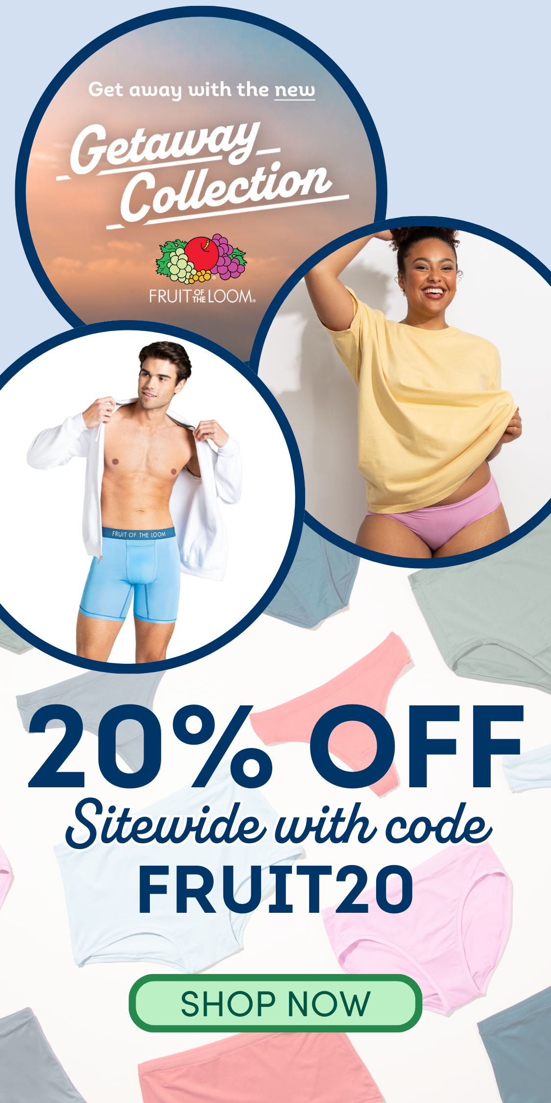 20% Off Sitewide with Code FRUIT20. Shop Now!