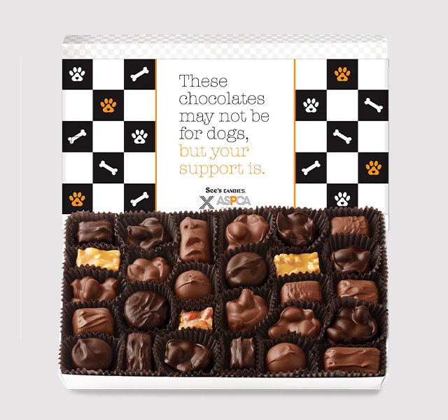 See’s X ASPCA Nuts & Chews