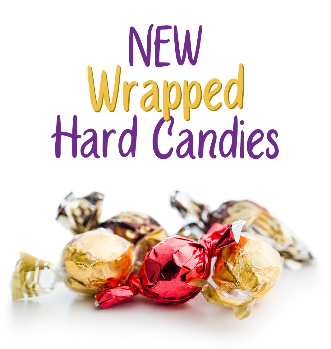 New Wrapped Hard Candies