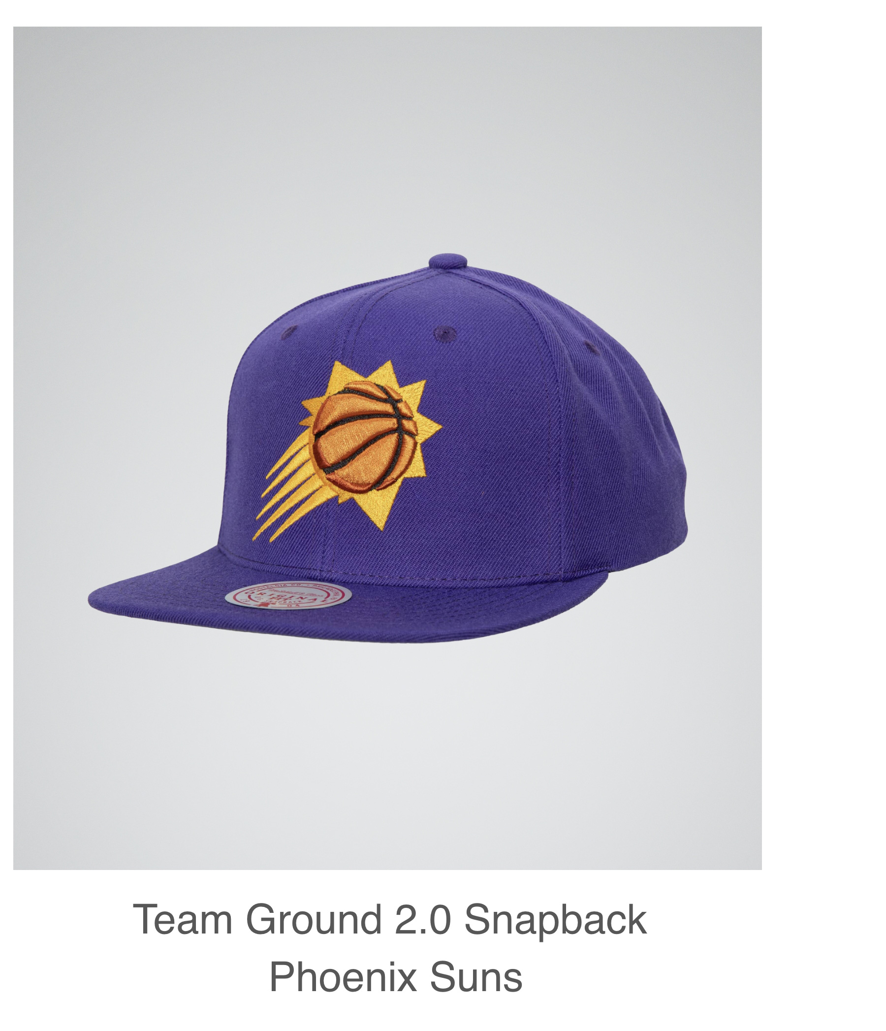 Team Ground 2.0 Snapback Phoenix Suns