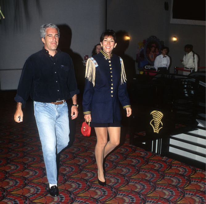 Jeffrey Epstein and Ghislaine Maxwell 