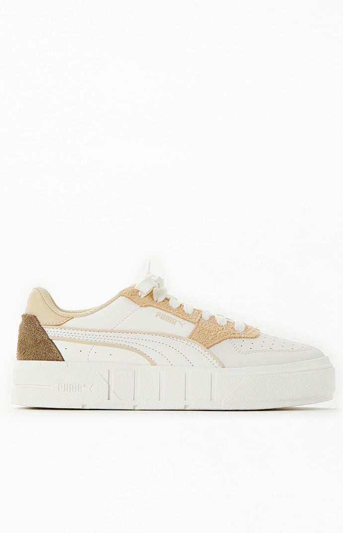 Image: Women's Beige Cali Court Sneakers