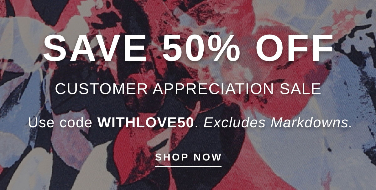 SAVE 50% OFF | SHOP NOW