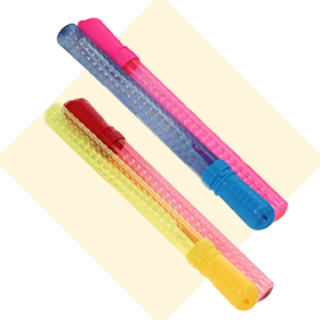 Two 2-pk. long bubble wands