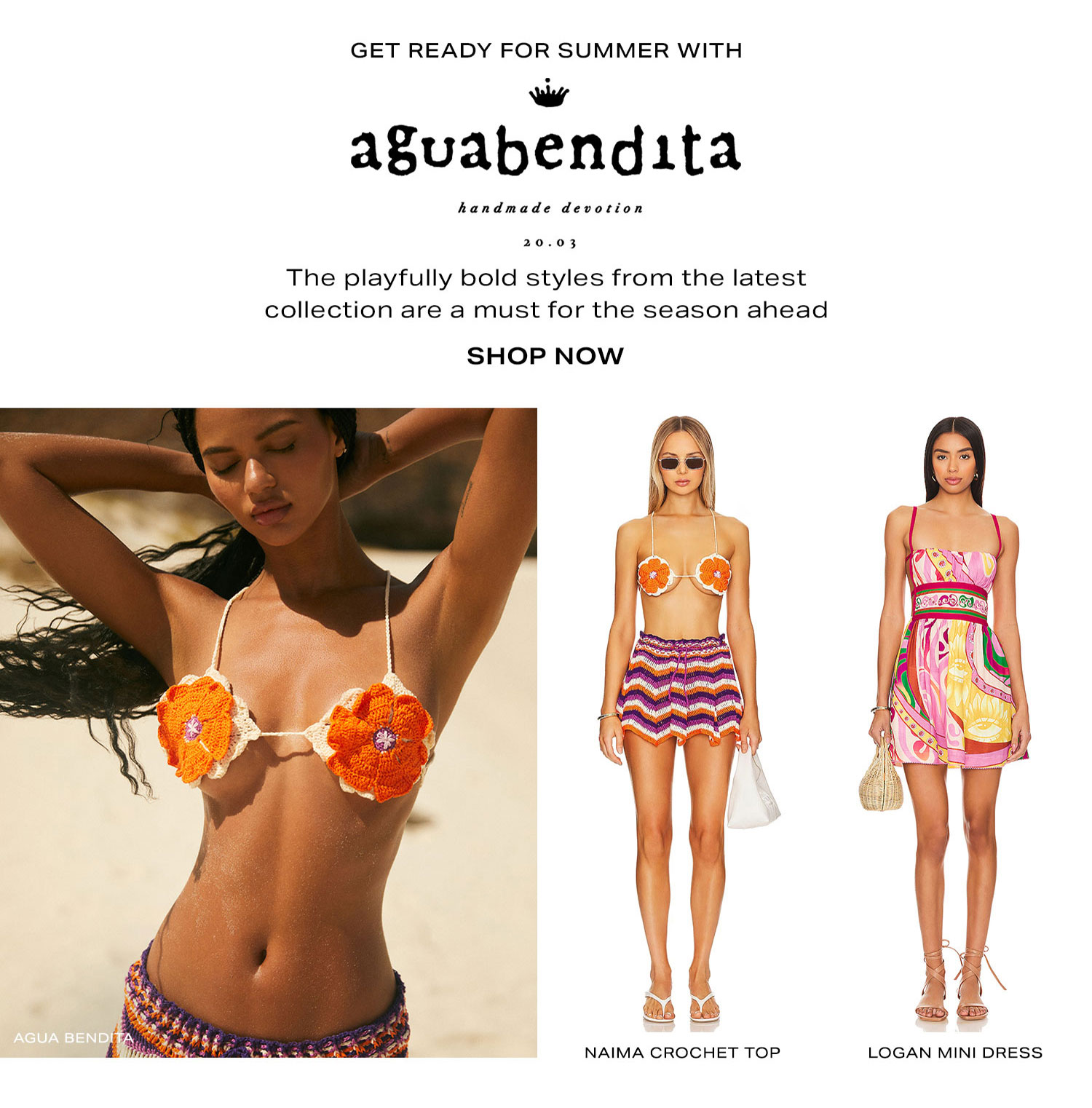  Get Ready for Summer With Agua Bendita. Shop Now. 