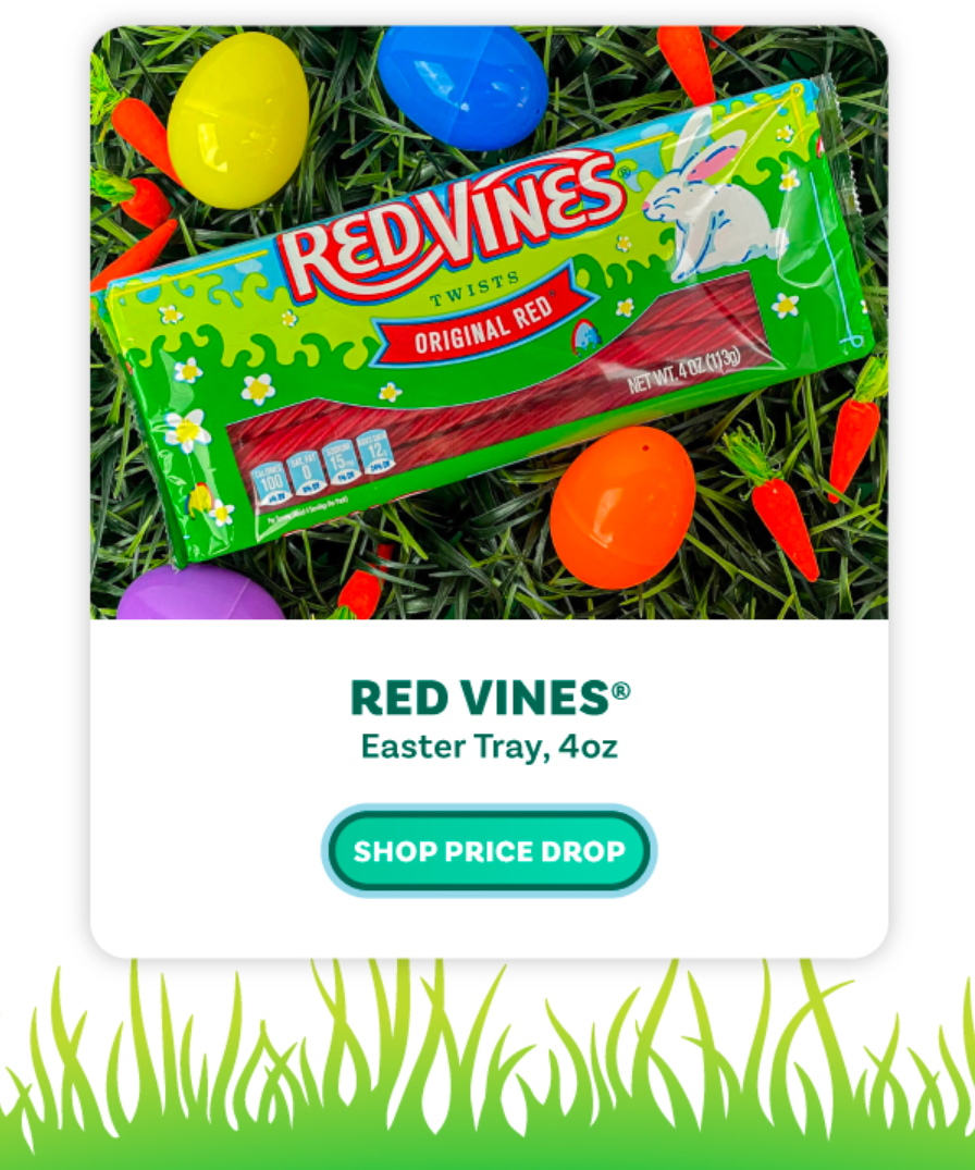 Red Vines Original Red Easter Tray - Shop >>