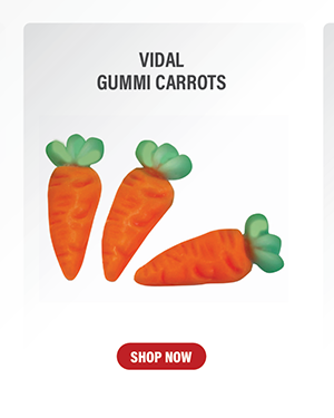 Vidal Gummi Carrots