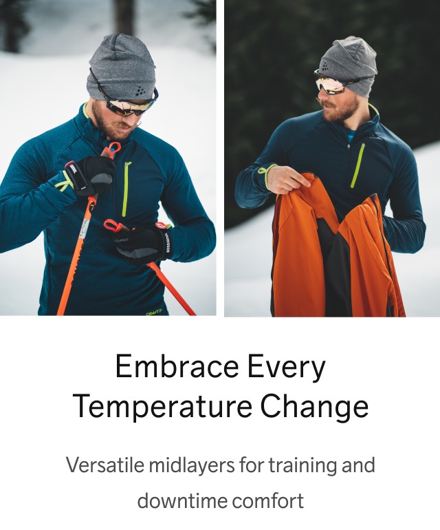 Embrace Every Temperature Change | Shop Men's Midlayers