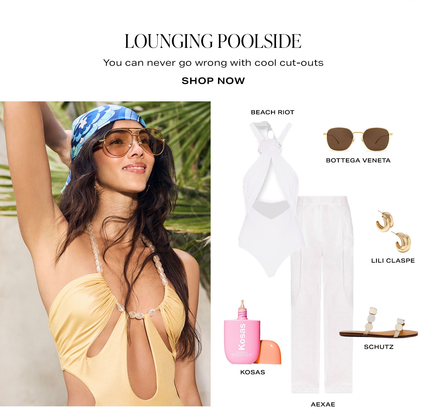 Lounging Poolside. You can never go wrong with cool cut-outs. Flat Assortment.