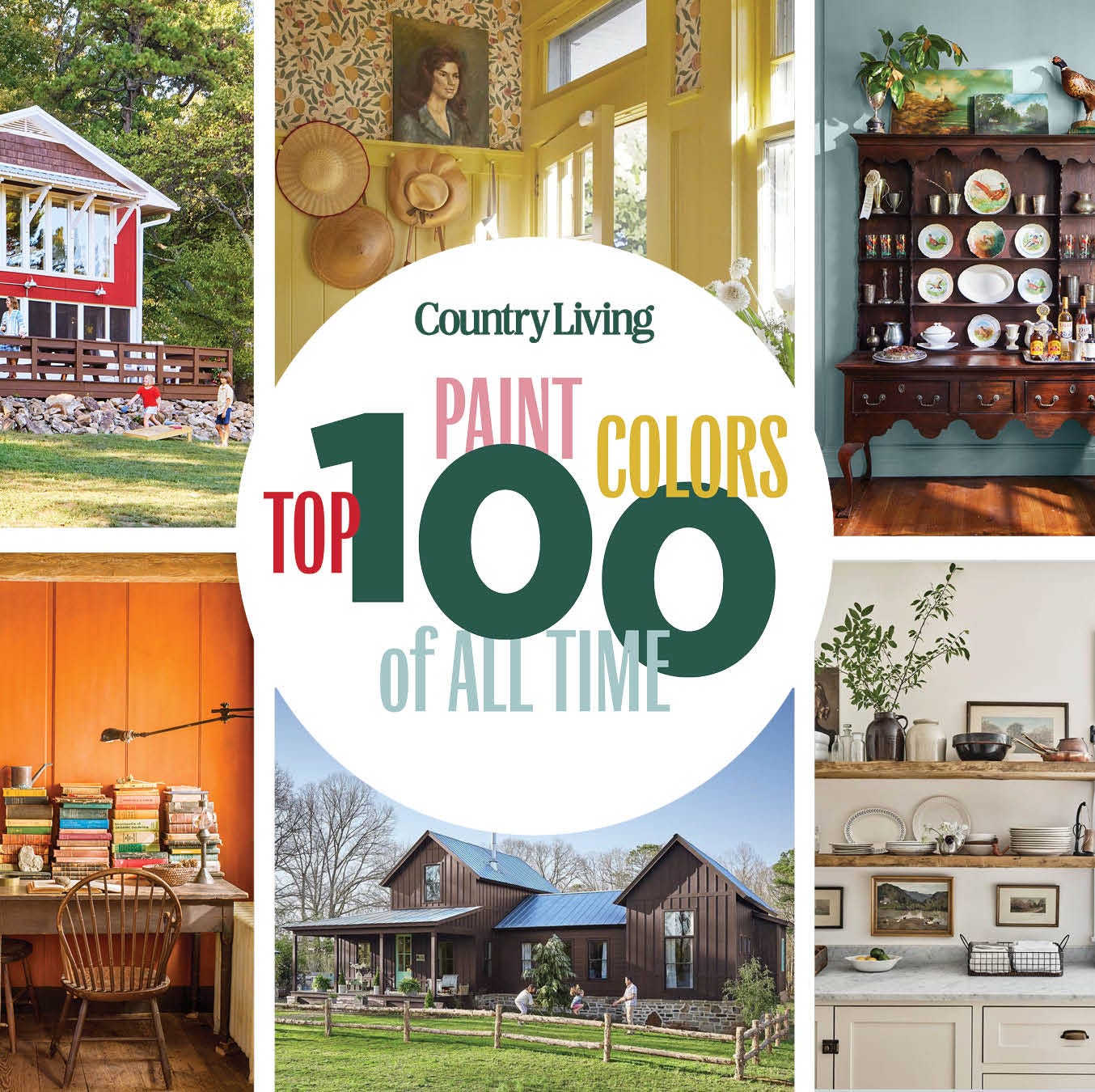 The Top 100 Favorite Paint Colors of All Time