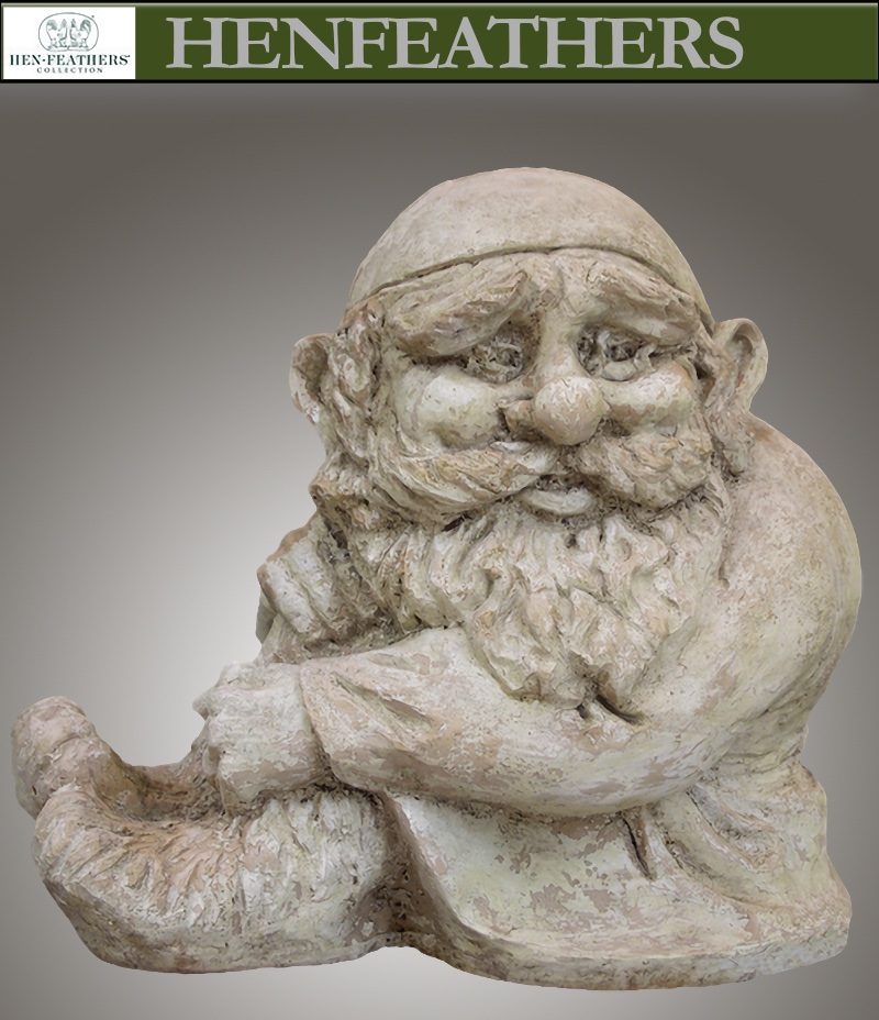 Wise Old Gnome Sculpture