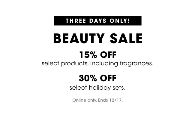 BEAUTY SALE!