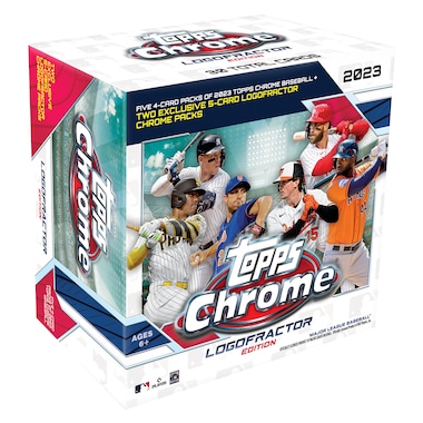 2023 Topps Chrome Logofractor Baseball Mega Box