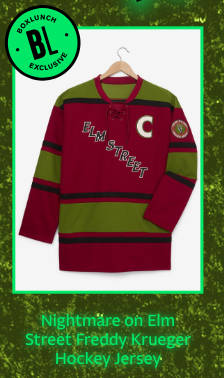 Nightmare on Elm Street Freddy Krueger Hockey Jersey