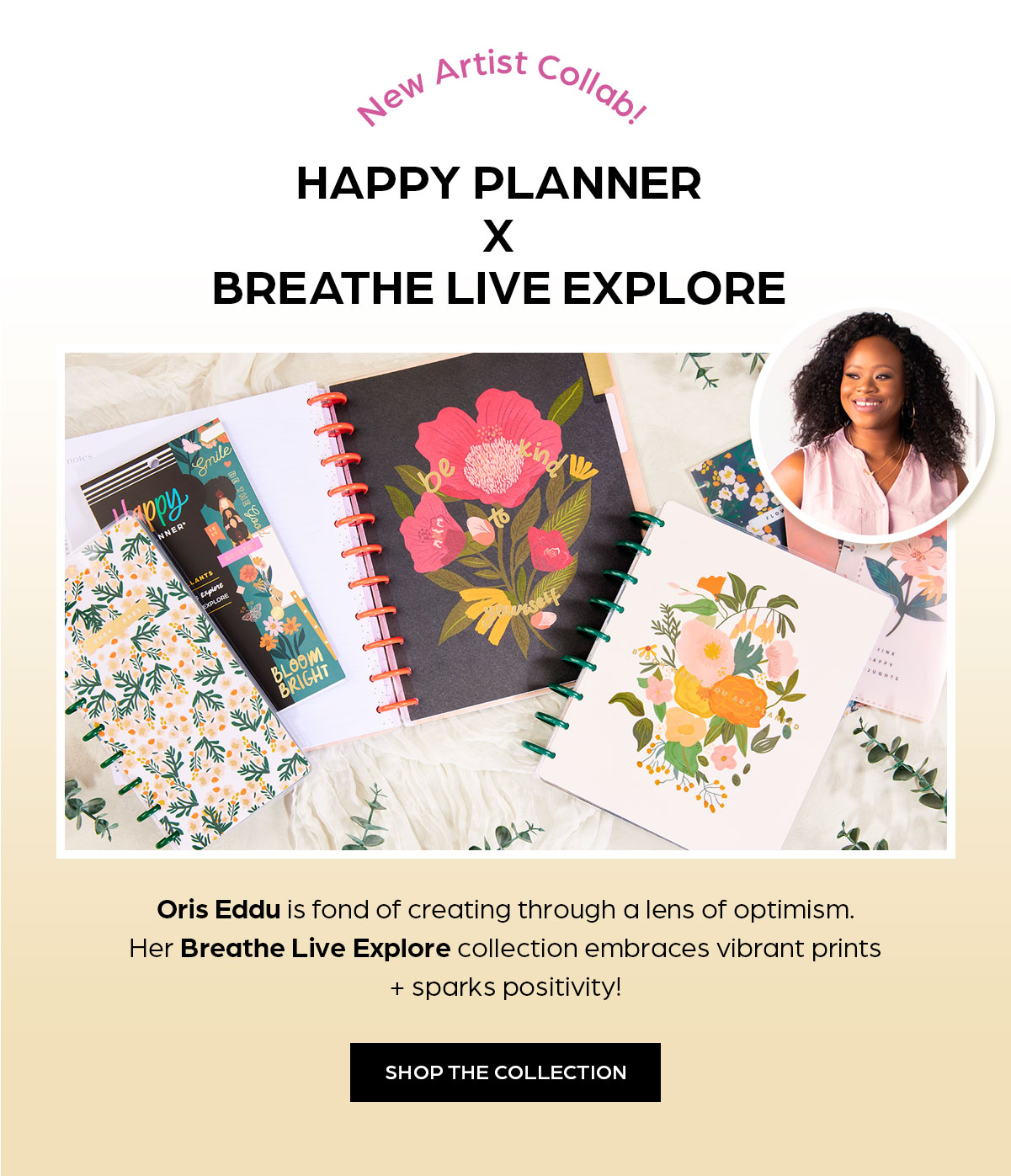 New Artist Collab: Happy Planner X Breathe Live Explore