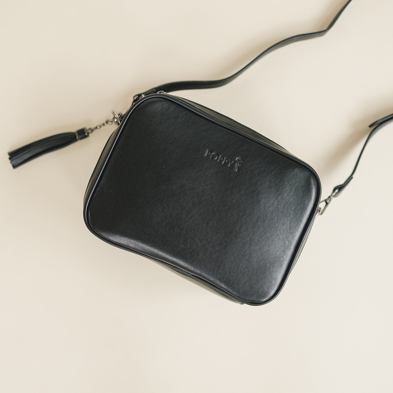 Image of The Poppy Crossbody Diaper Bag - All Black Everything