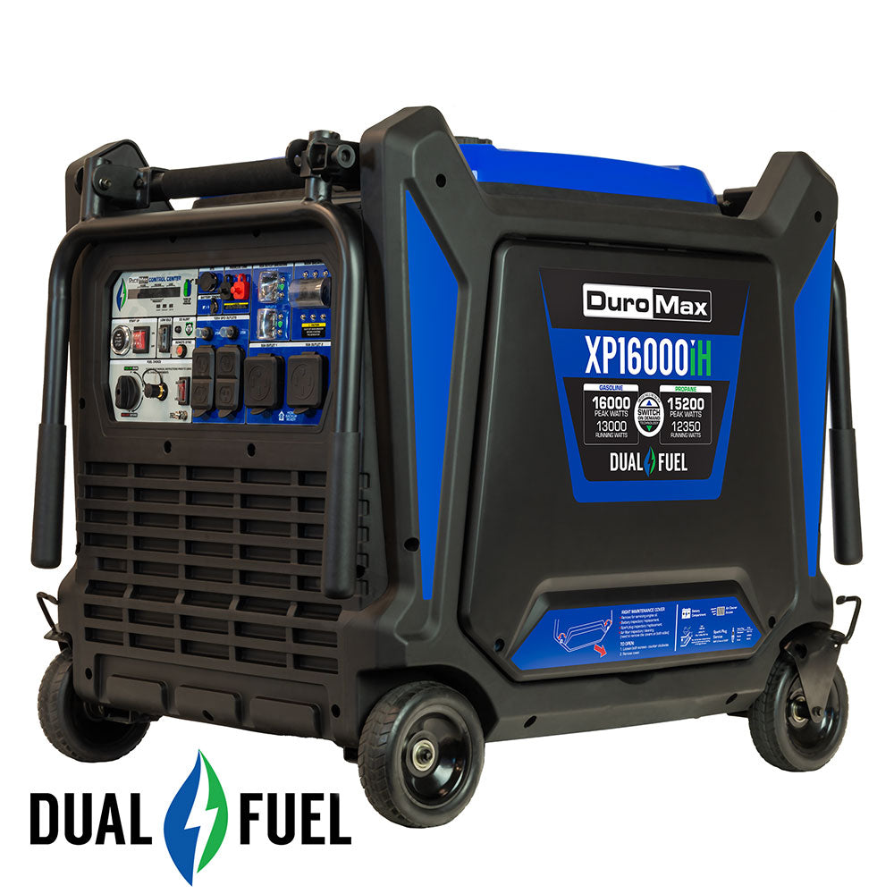 Image of 16,000 Watt Dual Fuel Portable Inverter Generator w/ CO Alert