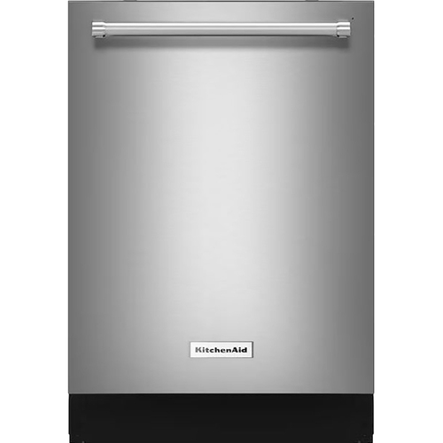 Whirlpool 53 dBA Sanitize Front Control Dishwasher in Stainless Steel with Sensor Cycle