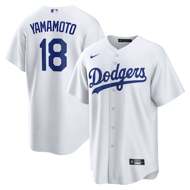  Nike Yoshinobu Yamamoto White  Home Replica Player Jersey