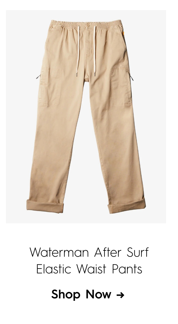 Waterman After Surf Elastic Waist Pants