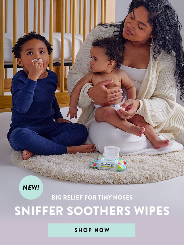 NEW! Sniffer Soother Wipes... Shop Now