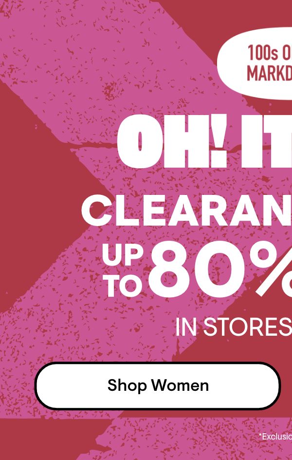 Clearance Up to 80% Off Shop Women