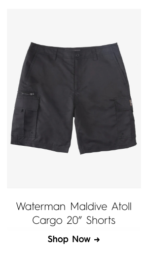 Waterman Maldive Atoll Cargo 20" Shorts