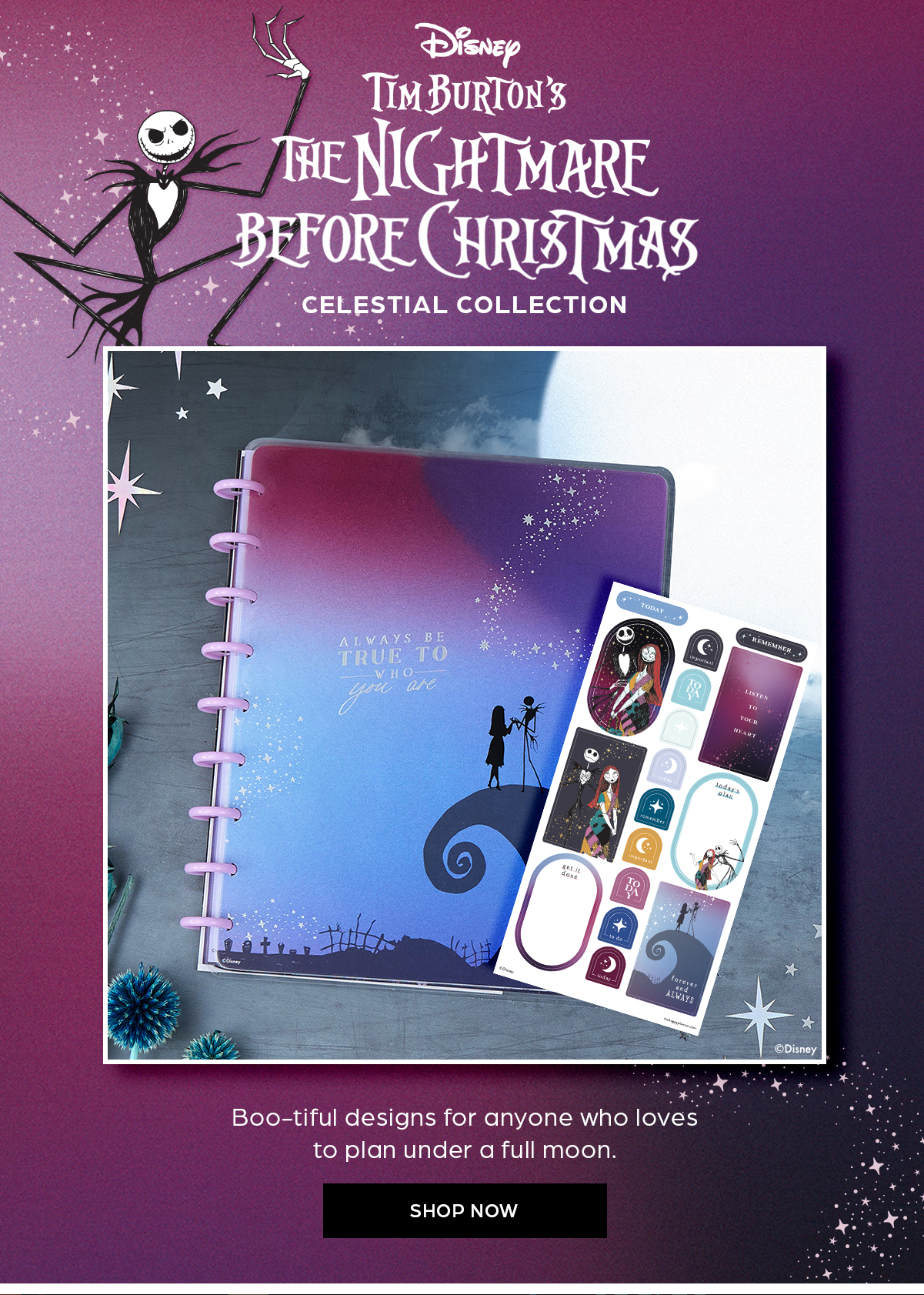 Disney Tim Burton's The Nightmare Before Christmas Celestial Collection