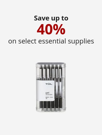 Save up to 0 on select essential supplies