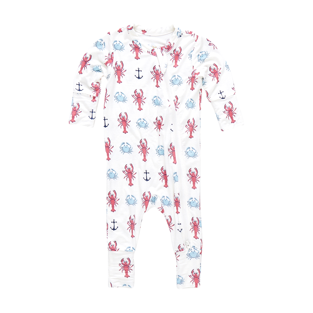 Image of Baby Bamboo Romper - Tiny Claws