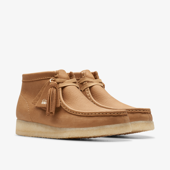 Wallabee Boot Mid Tan Leather