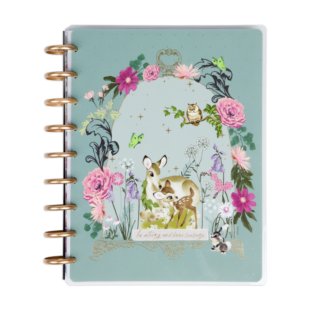 Image of 2024 Disney Bambi Springtime Happy Planner - Classic Dashboard Layout - 12 Months