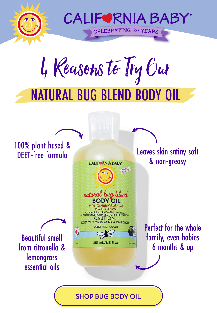 4 Reasons to Try Our Natural Bug Blend™ Body Oil