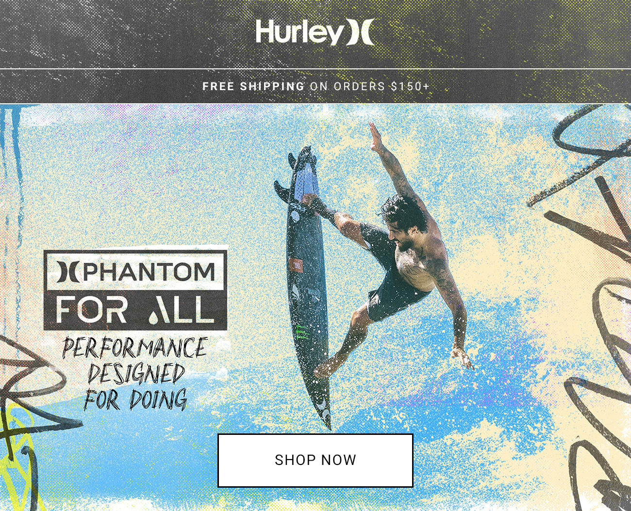 Hurley - Phantom For All Performance Designed For Doing | Shop Now