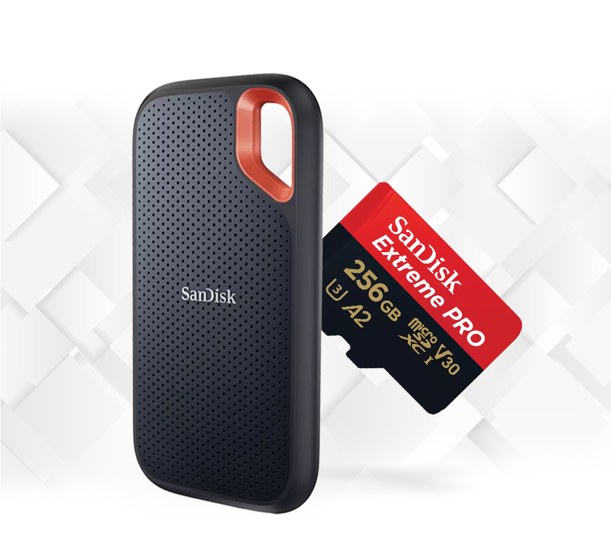 SanDisk Extreme Portable SSD & SanDisk Extreme PRO microSDXC™ UHS-I CARD