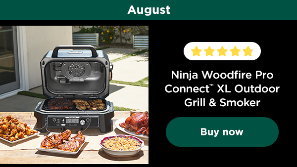 August - Ninja Woodfire Pro Connectâ„¢ XL Outdoor Grill & Smoker