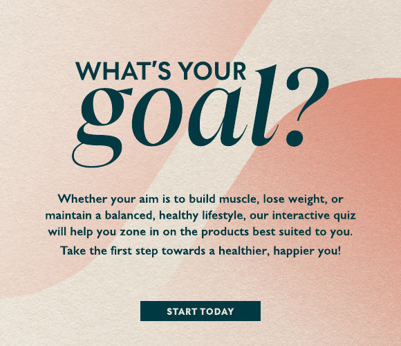 What is your goal? Take our quiz to find out which products are best for you.