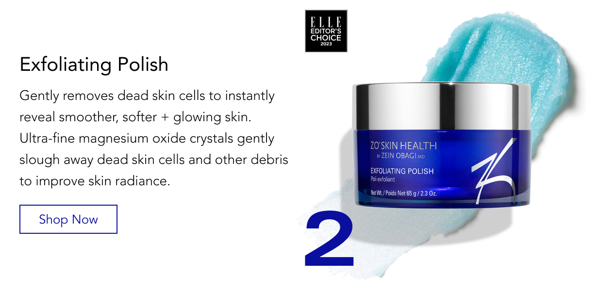 Step 2: Exfoliate - EXFOLIATING POLISH