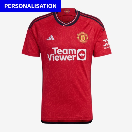 adidas Manchester United Home Shirt 2023 2024 Adults